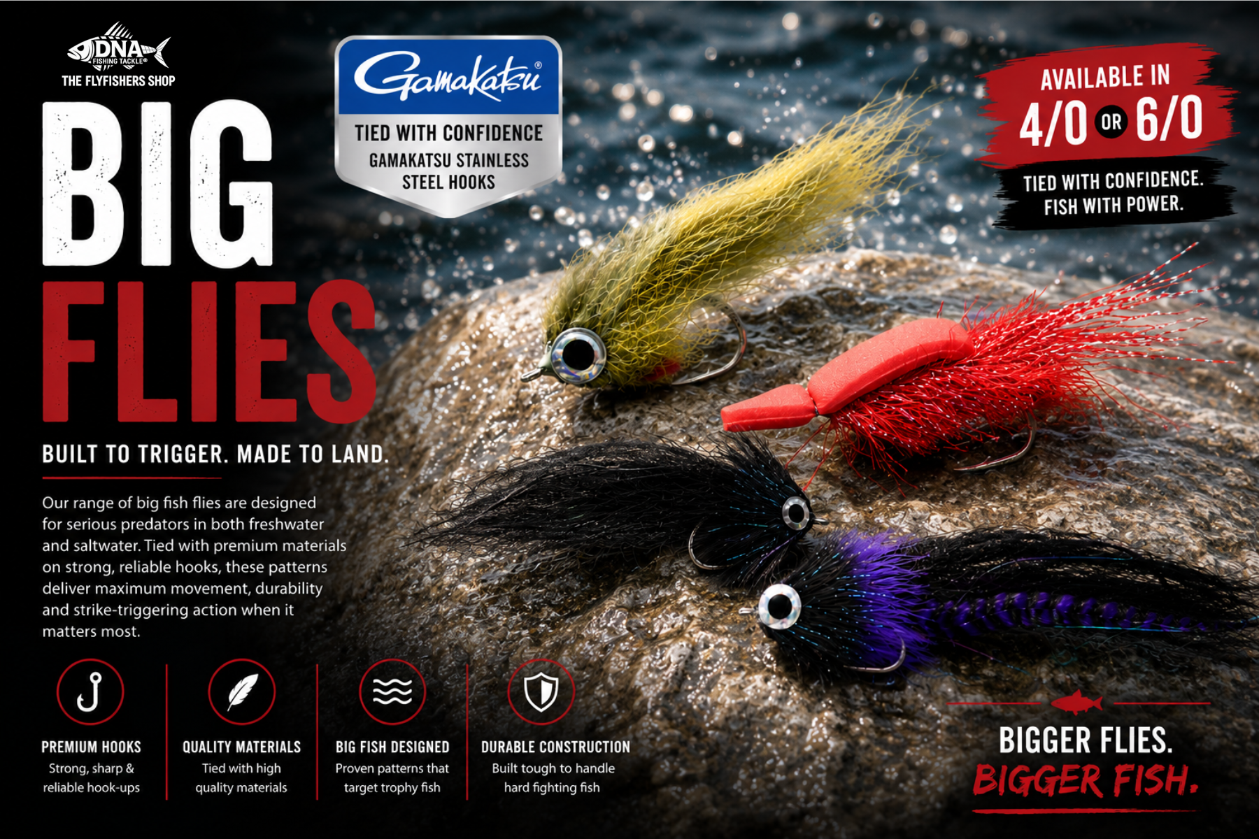 Big Fish Flies – DNA FISHING TACKLE