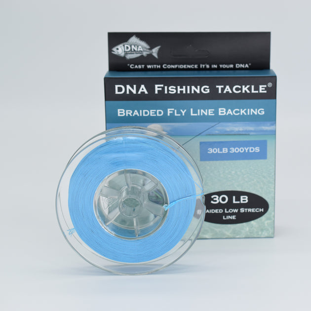 Braided Fly Line Backing 30LB 300YDS (B) - DNA FISHING TACKLE