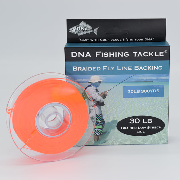 Braided Fly Line Backing 30LB 300YDS (B) - DNA FISHING TACKLE
