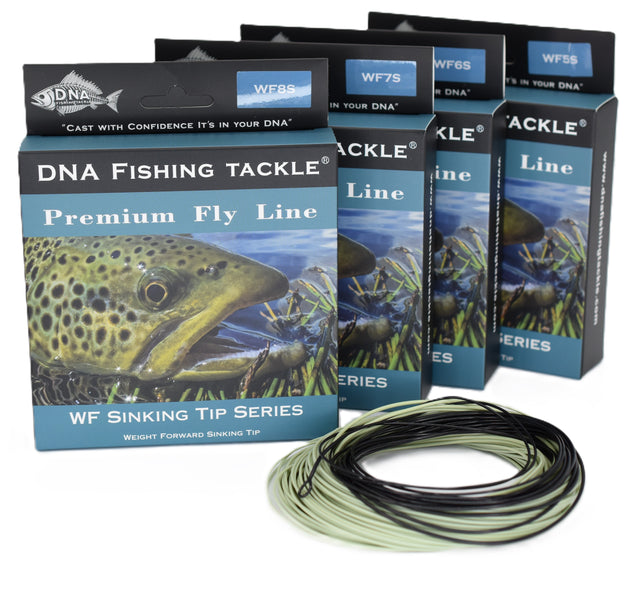 Premium Series Fly Line WF Sinking Tip - DNA FISHING TACKLE