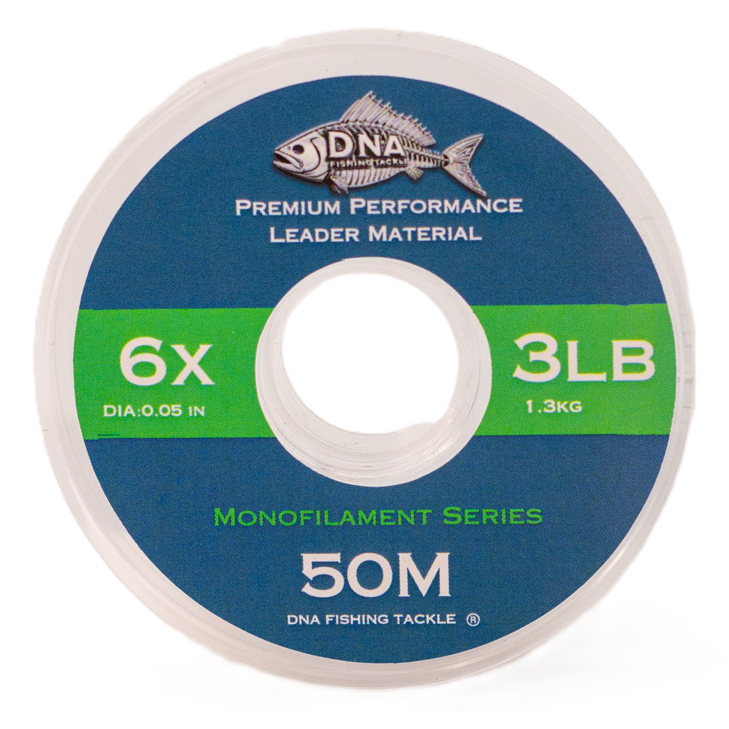 Monofilament Tippet Material 50 Metres - DNA FISHING TACKLE