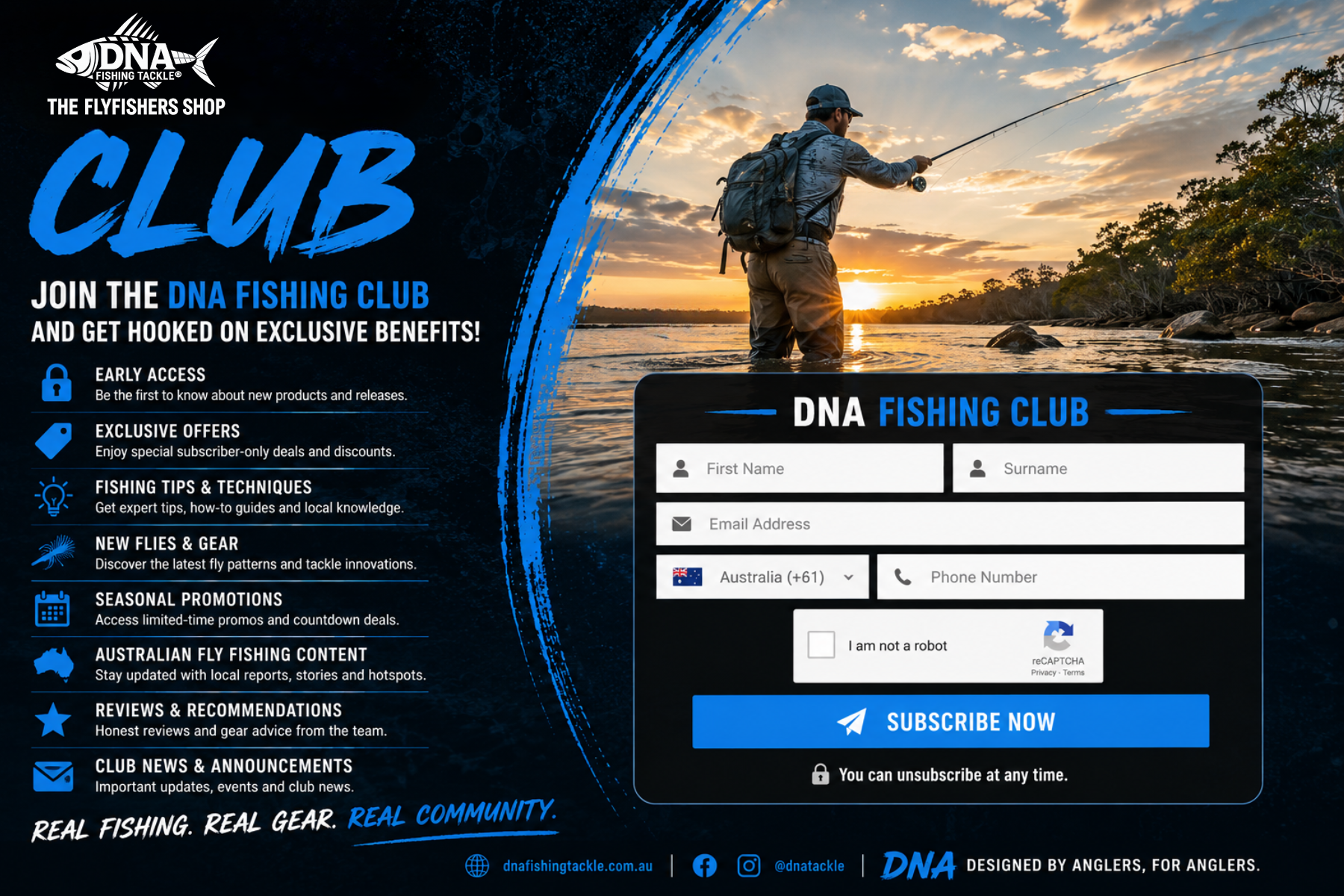 Join The DNA Fishing Club