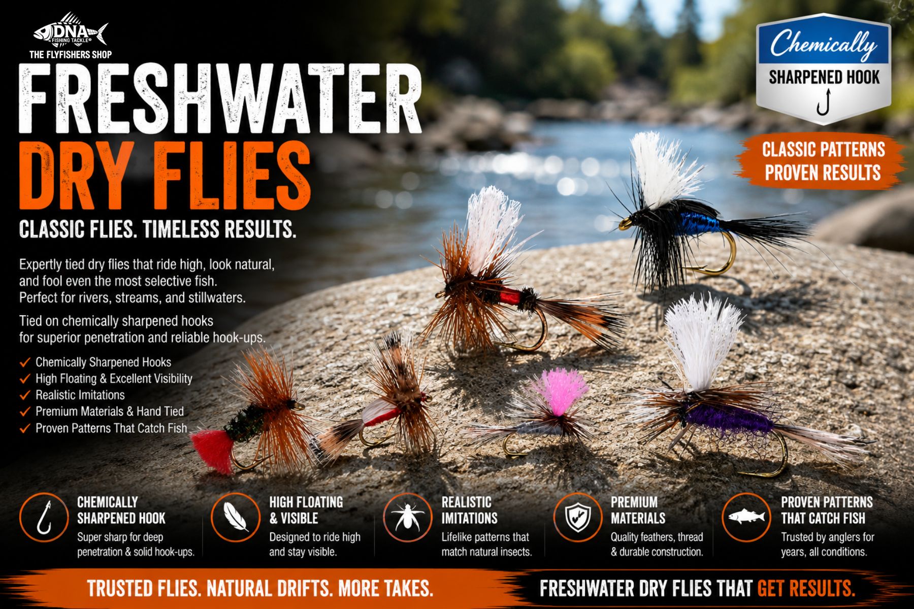 Freshwater Dry Flies