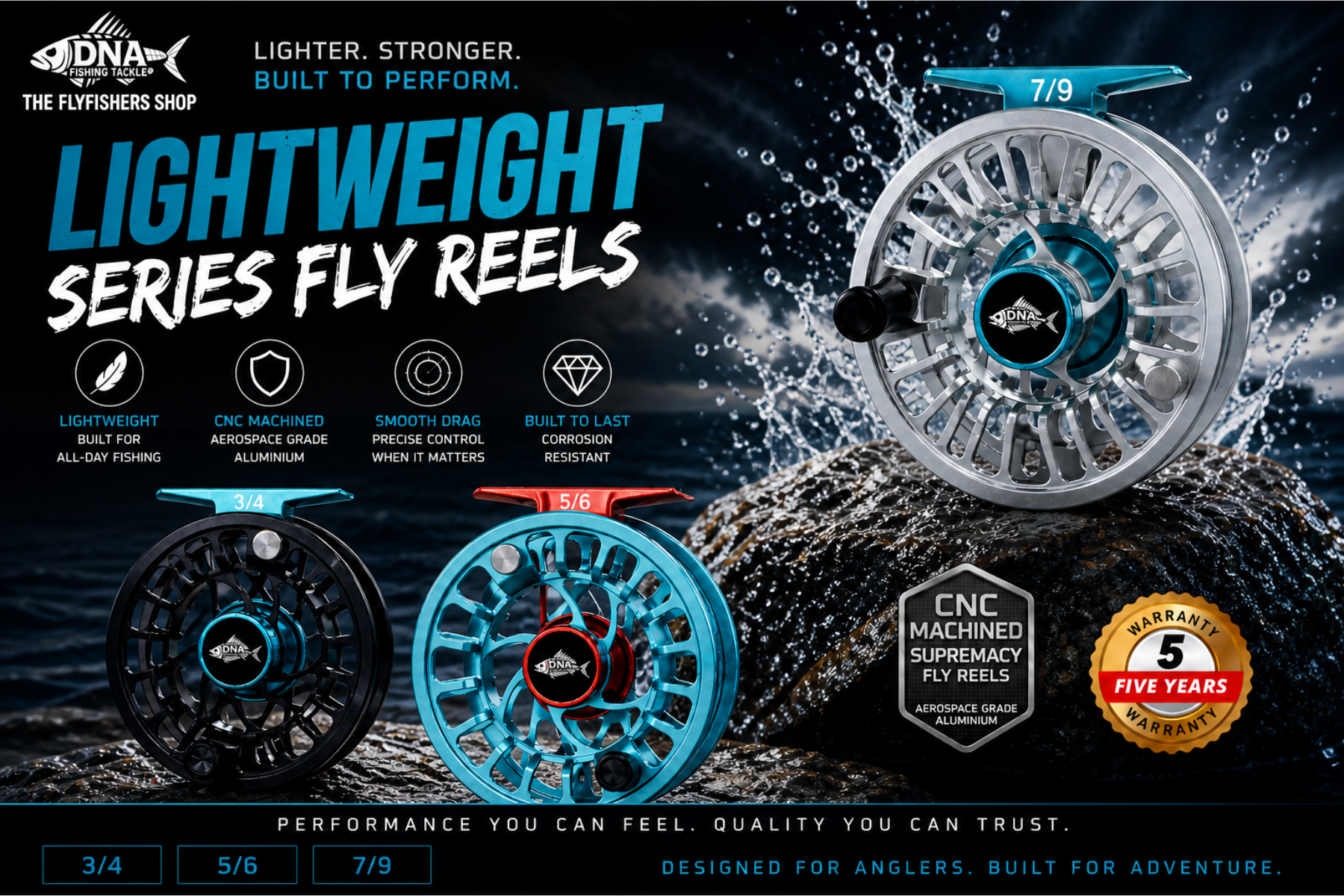 Lightweight Series Fly Reels