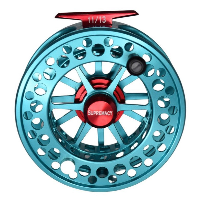 Supremacy Series - Reel Size 11-13 Blue Red - DNA FISHING TACKLE