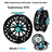 Supremacy Series - Reel Size 11-13 Black Blue - DNA FISHING TACKLE