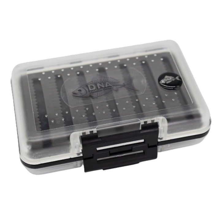 Model FB17 Large Slit Foam Freshwater Double Sided Fly Box - DNA FISHING TACKLE