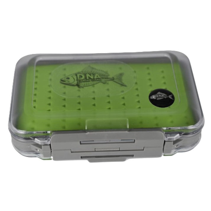 Model FB03 Large Silicone Freshwater Waterproof Double Sided Fly Box - DNA FISHING TACKLE