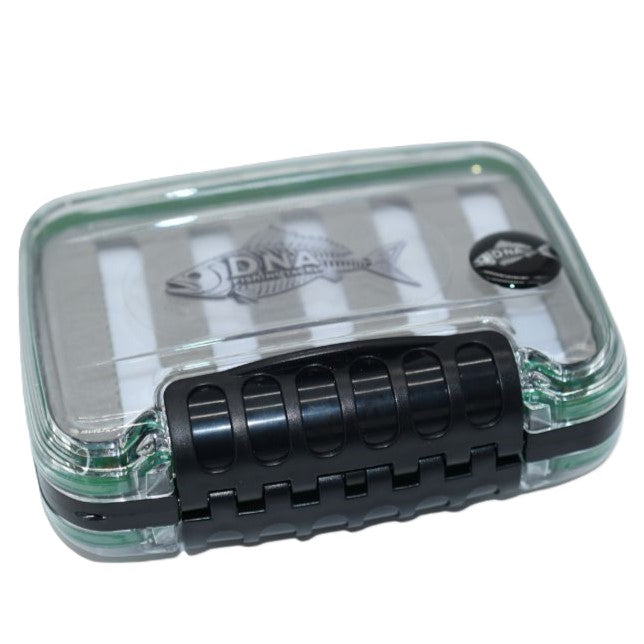 Model FB09 Slit Foam Small Freshwater Waterproof Double Sided Fly Box - DNA FISHING TACKLE