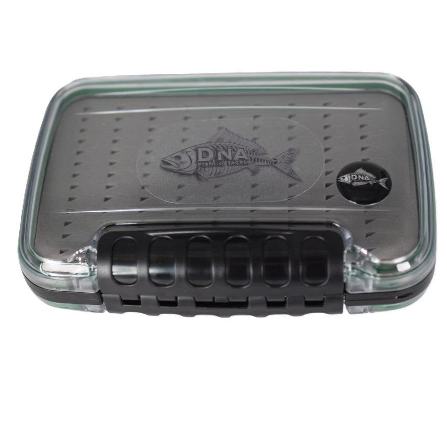 Model FB06 Easy Grip Foam Large Freshwater Waterproof Double Sided Fly Box - DNA FISHING TACKLE