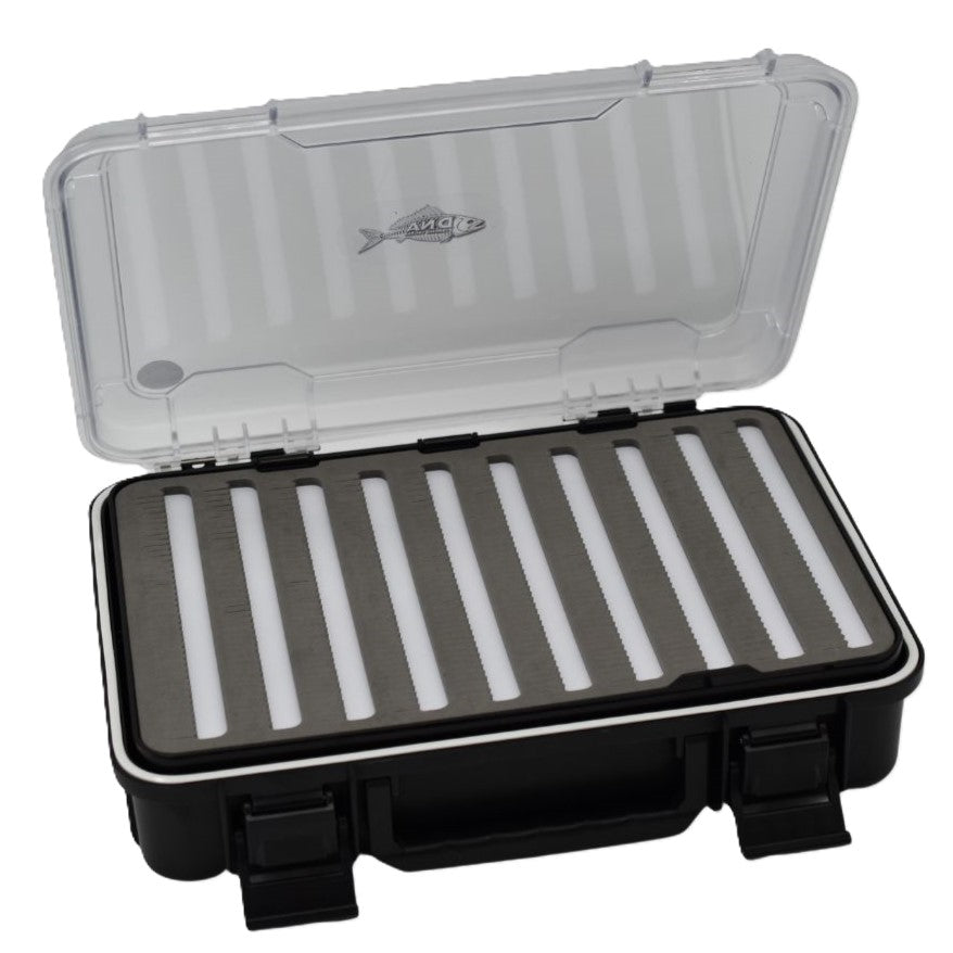 Model FB26 Super Large Slit Foam Saltwater Waterproof 3 Layer Fly Box - DNA FISHING TACKLE