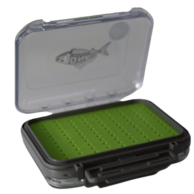 Model FB04 Small Silicone Freshwater Waterproof Double Sided Fly Box - DNA FISHING TACKLE