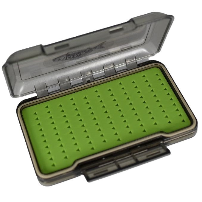 Model FB01 X Large Silicone Freshwater Waterproof Double Sided Fly Box - DNA FISHING TACKLE