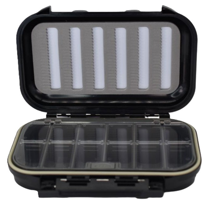 Model FB10 Large Freshwater Compartment / Slit Foam Waterproof Fly Box - DNA FISHING TACKLE