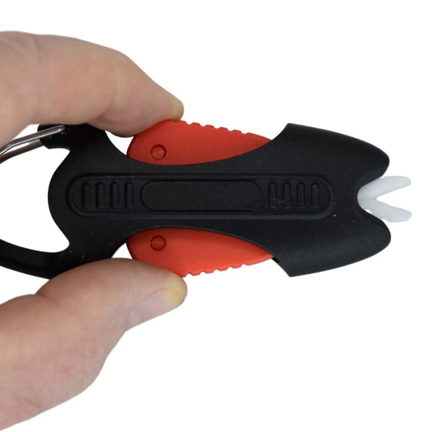 Ceramic Retractable Braid / Mono Scissors - DNA FISHING TACKLE
