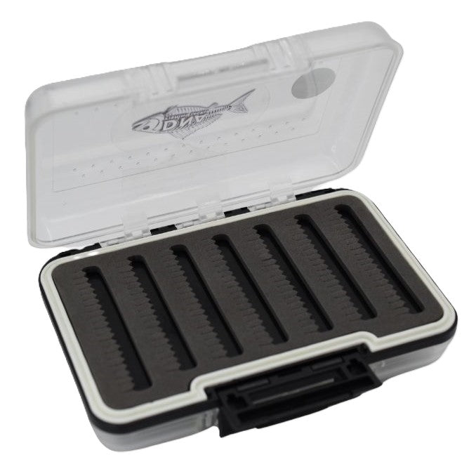 Model FB17 Large Slit Foam Freshwater Double Sided Fly Box - DNA FISHING TACKLE