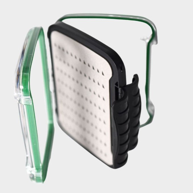 Model FB07 Easy Grip Foam Small Freshwater Waterproof Double Sided Fly Box - DNA FISHING TACKLE