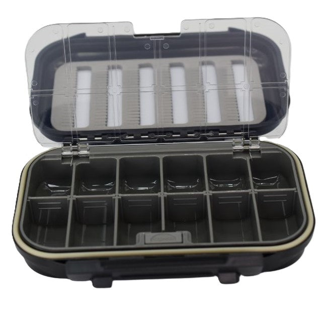 Model FB10 Large Freshwater Compartment / Slit Foam Waterproof Fly Box - DNA FISHING TACKLE
