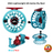 Lightweight Series DNA - 3-4 Reel Size Blue Red - DNA FISHING TACKLE