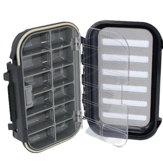 Model FB10 Large Freshwater Compartment / Slit Foam Waterproof Fly Box - DNA FISHING TACKLE