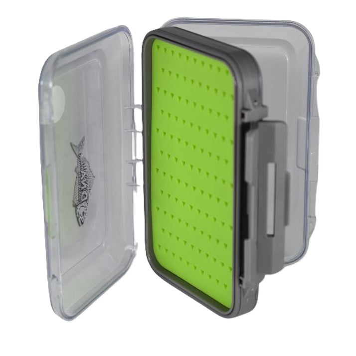 Model FB03 Large Silicone Freshwater Waterproof Double Sided Fly Box - DNA FISHING TACKLE