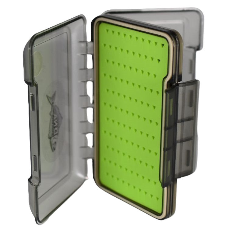 Model FB01 X Large Silicone Freshwater Waterproof Double Sided Fly Box - DNA FISHING TACKLE