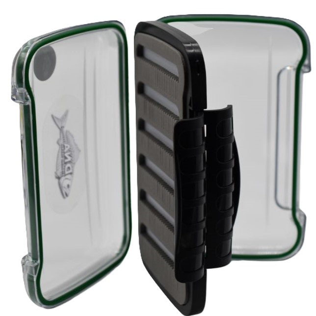 Model FB08 Slit Foam Large Freshwater Waterproof Double Sided Fly Box - DNA FISHING TACKLE