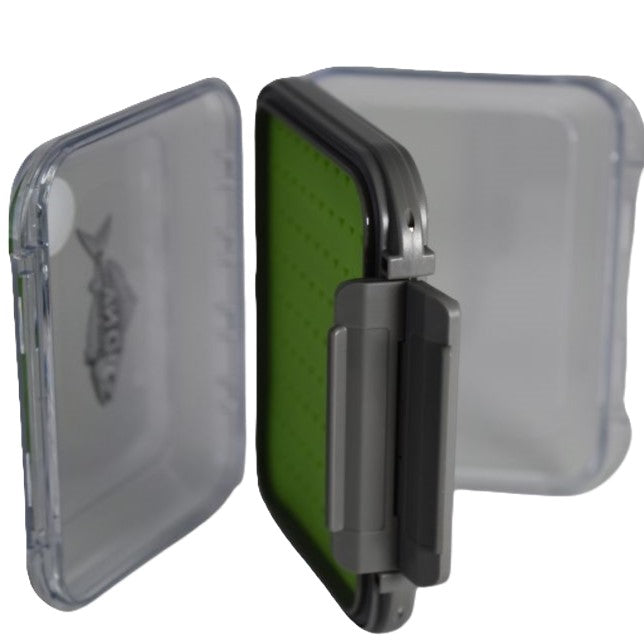 Model FB04 Small Silicone Freshwater Waterproof Double Sided Fly Box - DNA FISHING TACKLE