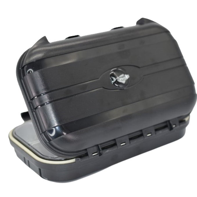 Model FB12 Large 2 x Compartments Waterproof Fly Box - DNA FISHING TACKLE