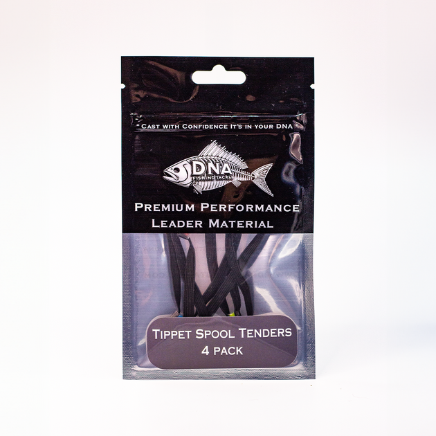 Tippet Spool Tenders (4 colour/pack) - DNA FISHING TACKLE