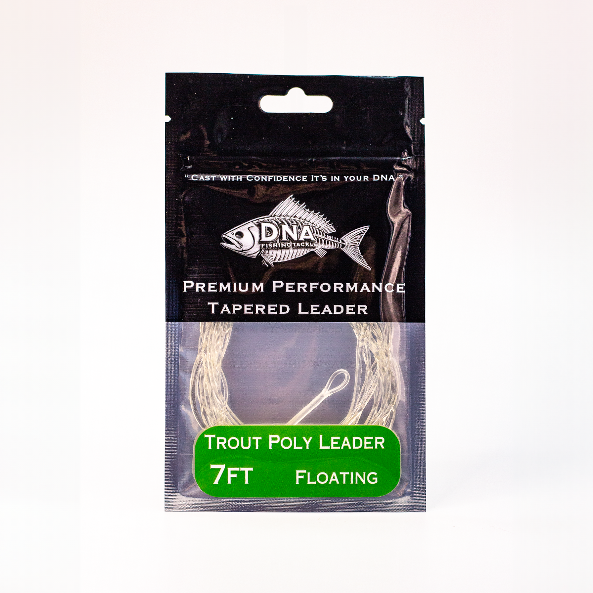 Trout Polyleaders 7ft Floating Clear - DNA FISHING TACKLE