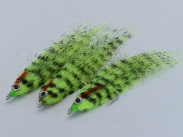 Bait King Chartreuse Red (3 Pack) - DNA FISHING TACKLE