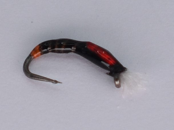 BL Buzzer Depth Finder Black Red (12 Pack) Barbless - DNA FISHING TACKLE