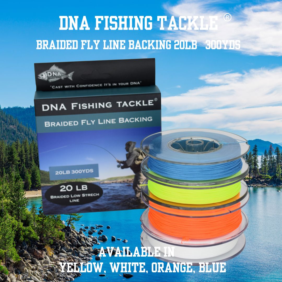 Braided Fly Line Backing 20LB 300YDS