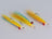 Clouser Deceiver Blue Orange Yellow (3 Pack) - DNA FISHING TACKLE