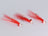 Clouser Deceiver Red White (3 Pack) - DNA FISHING TACKLE