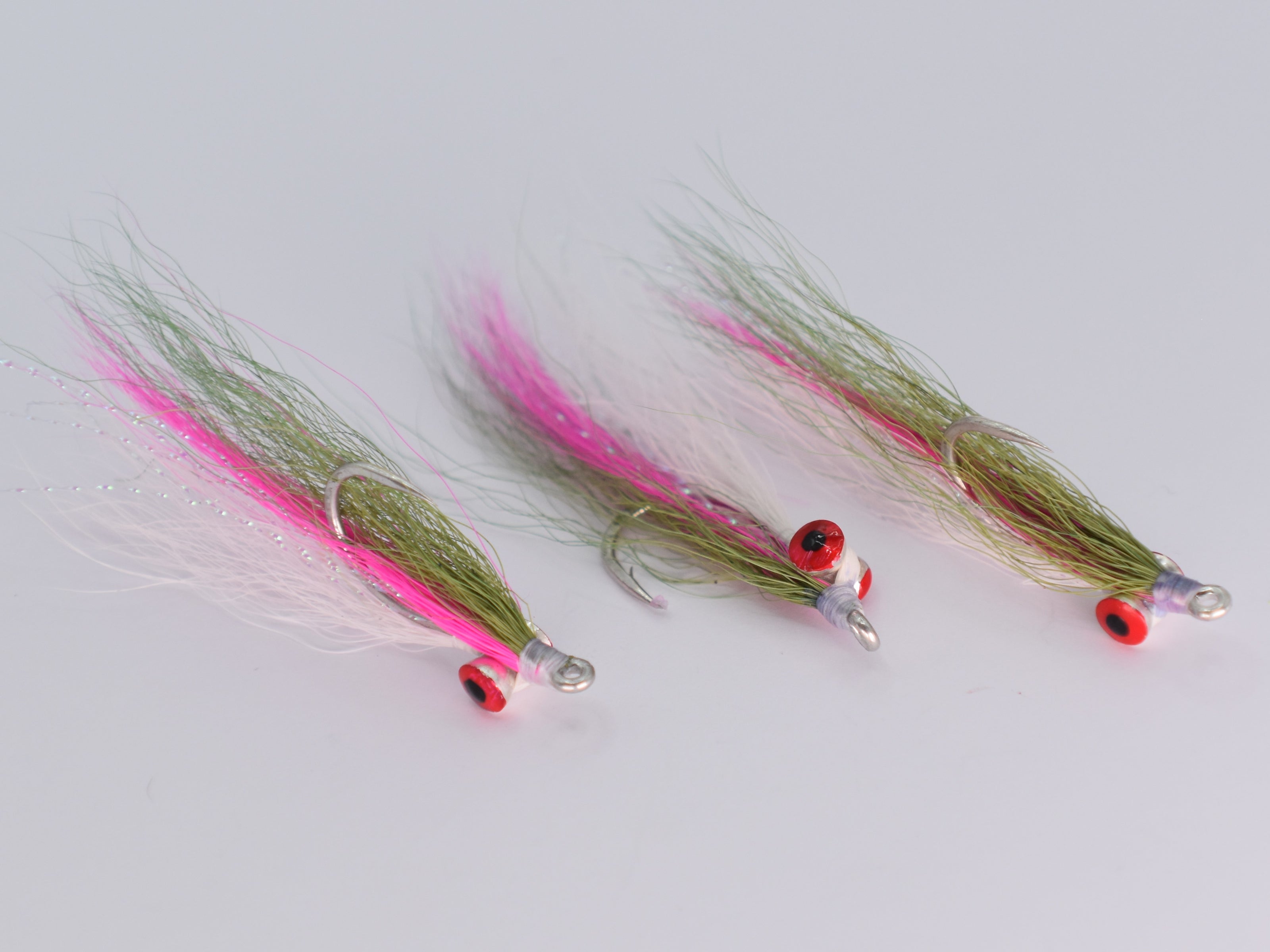 Clouser Deep Minnow Rainbow Trout (3 Pack) - DNA FISHING TACKLE
