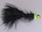 Conehead Woolly Bugger Black Green (12 Pack) Size 6 Daiichi Hook - DNA FISHING TACKLE