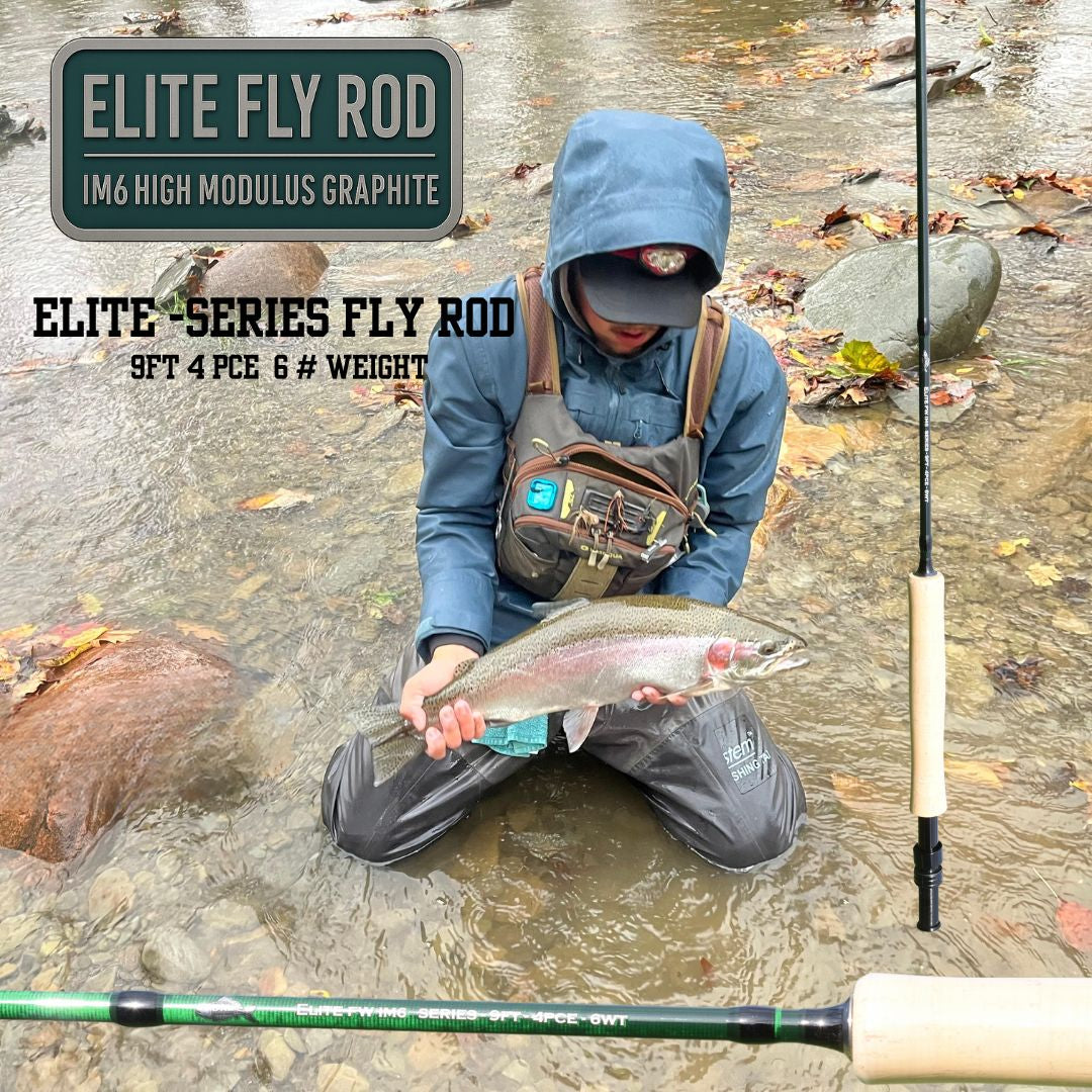 Elite IM6 FW Series Fly Rod - 9" - Line Weight 6