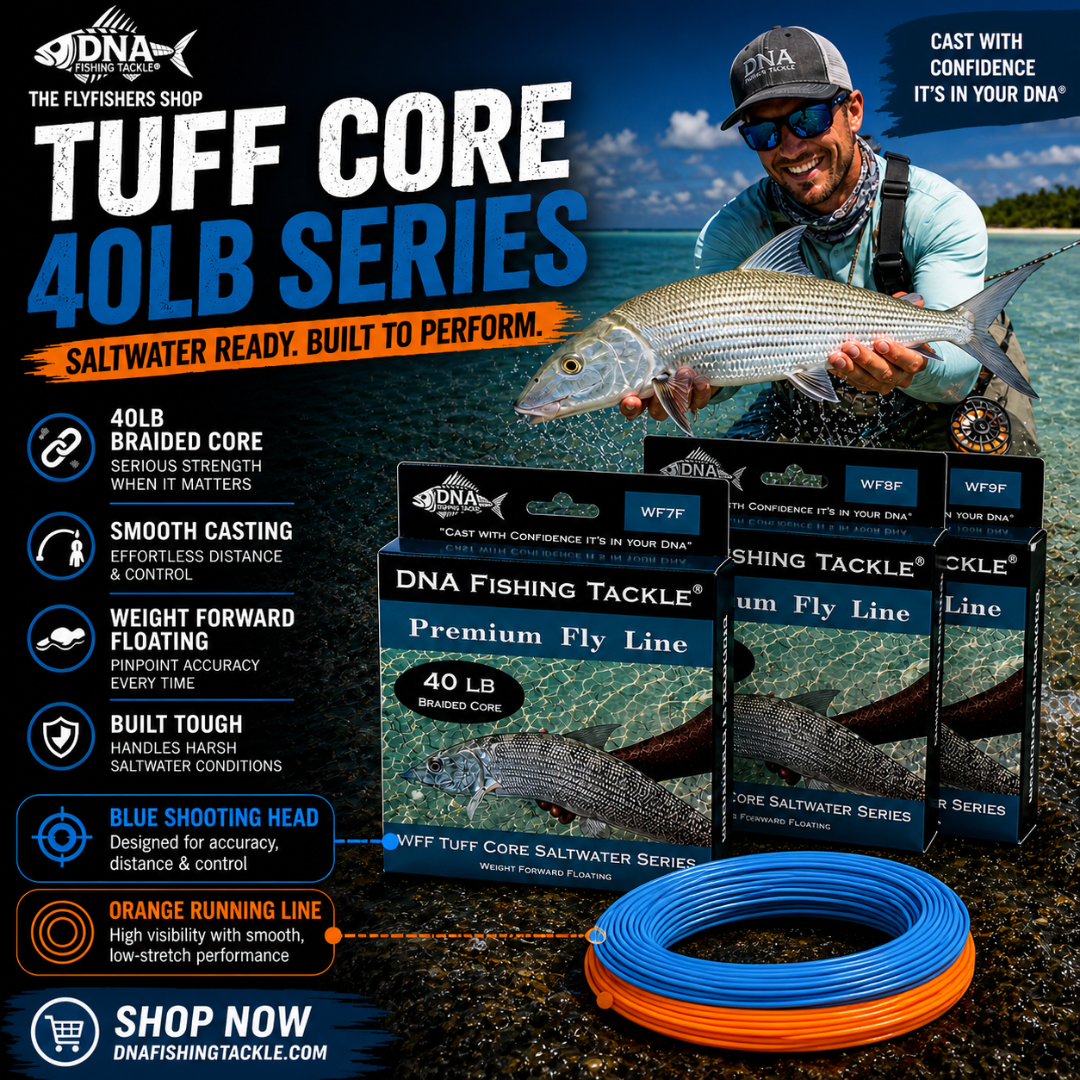 Tuff Core Premium Series Fly Line WFF  40lb Saltwater
