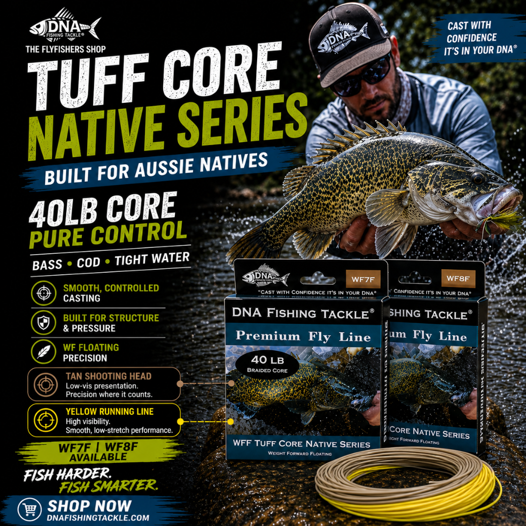Tuff Core Premium Series Fly Line WFF  40lb Native