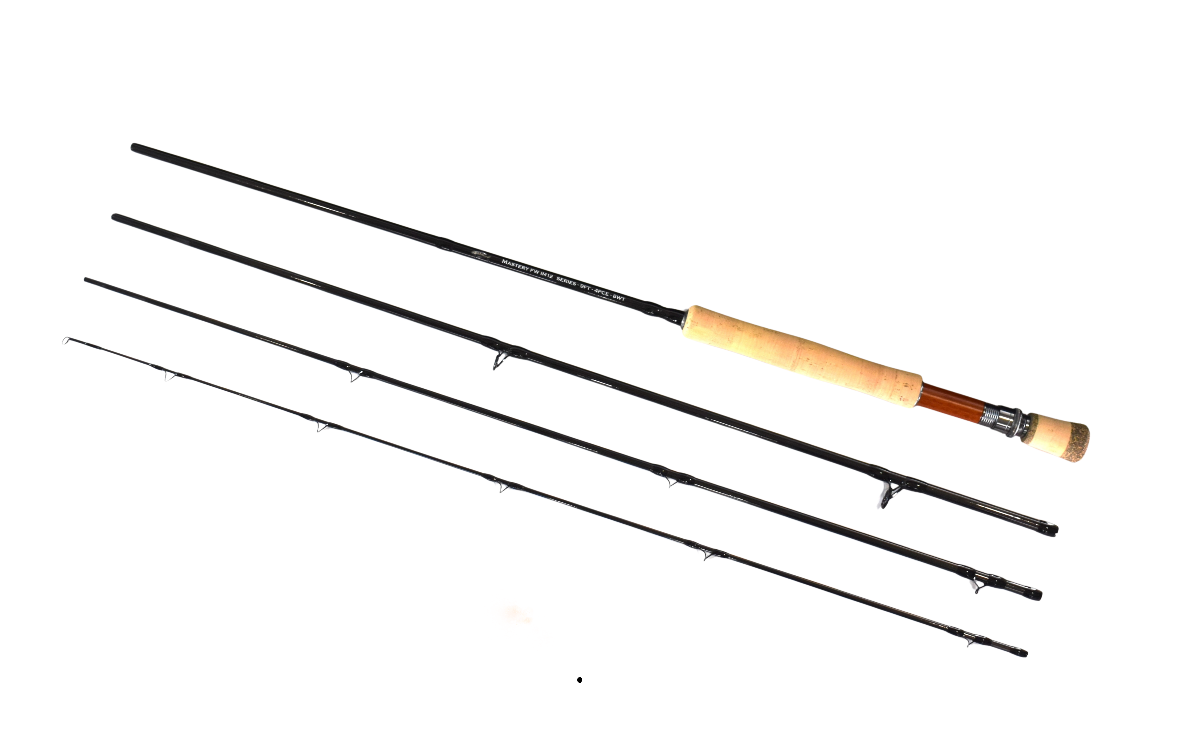 FW IM12 Series Fly Rod - 9ft - 4 PCE 8 Weight