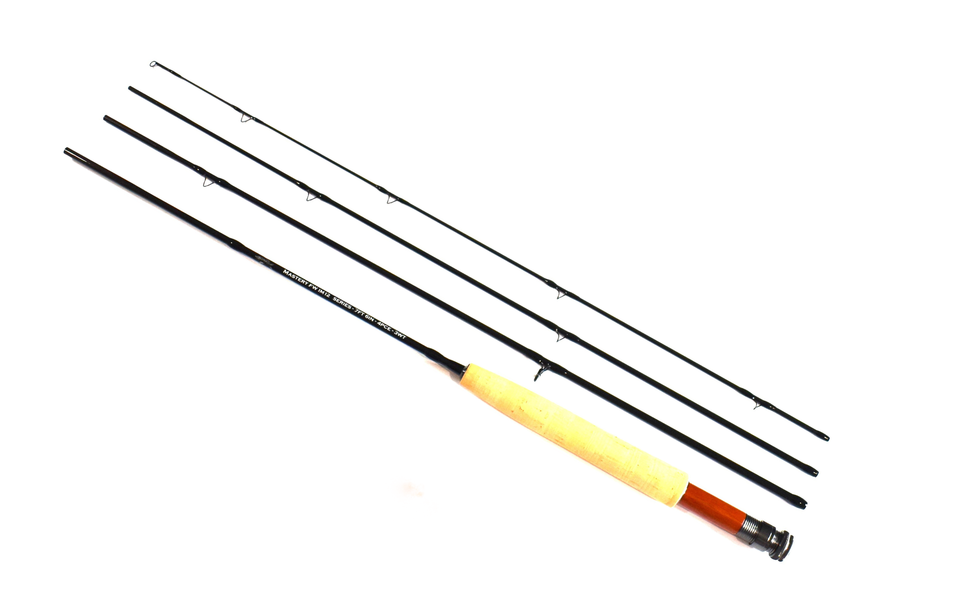 FW IM12 Series Fly Rod - 7'6" - 4 PCE 3 Weight