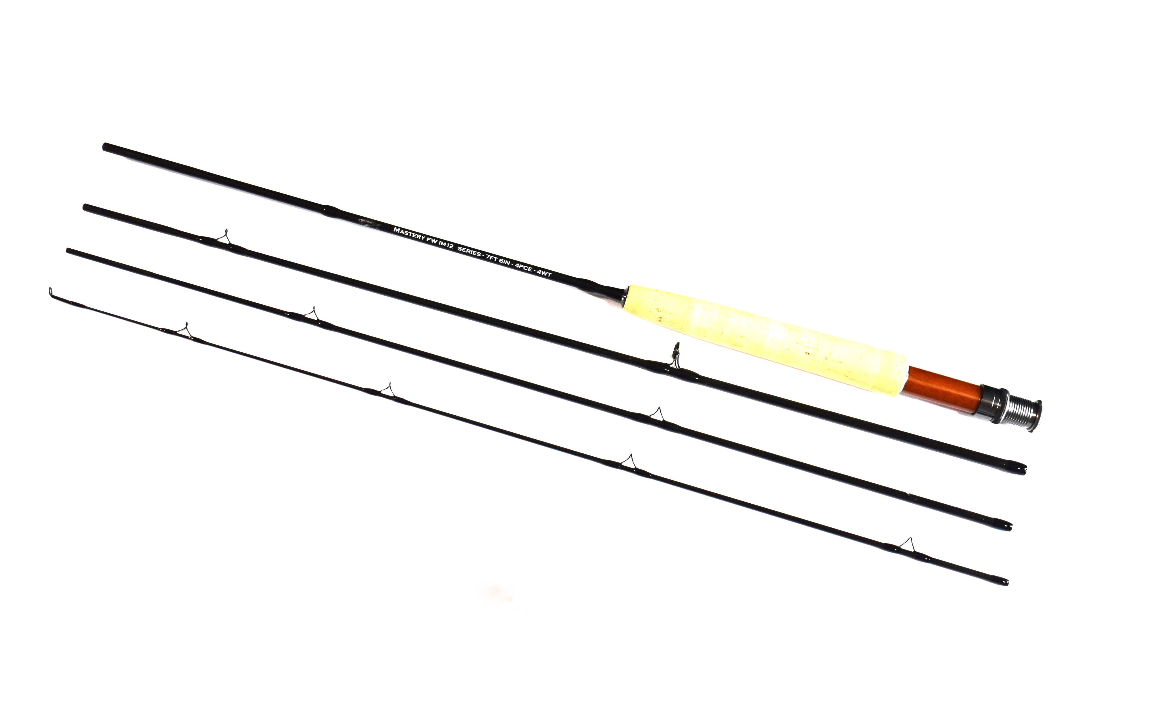 IM12 FW Series Fly Rod - 7'6" - 4 PCE 4 Weight