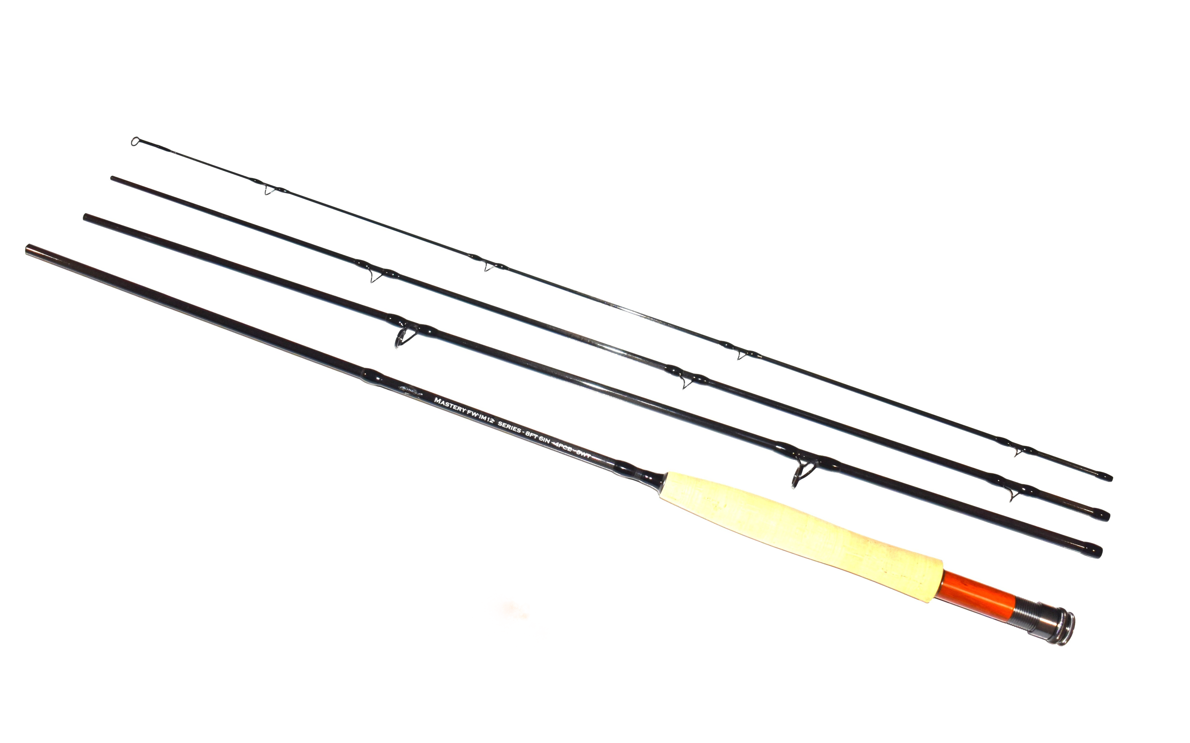 FW IM12 Series Fly Rod - 8'6" 4 PCE - 6 Weight