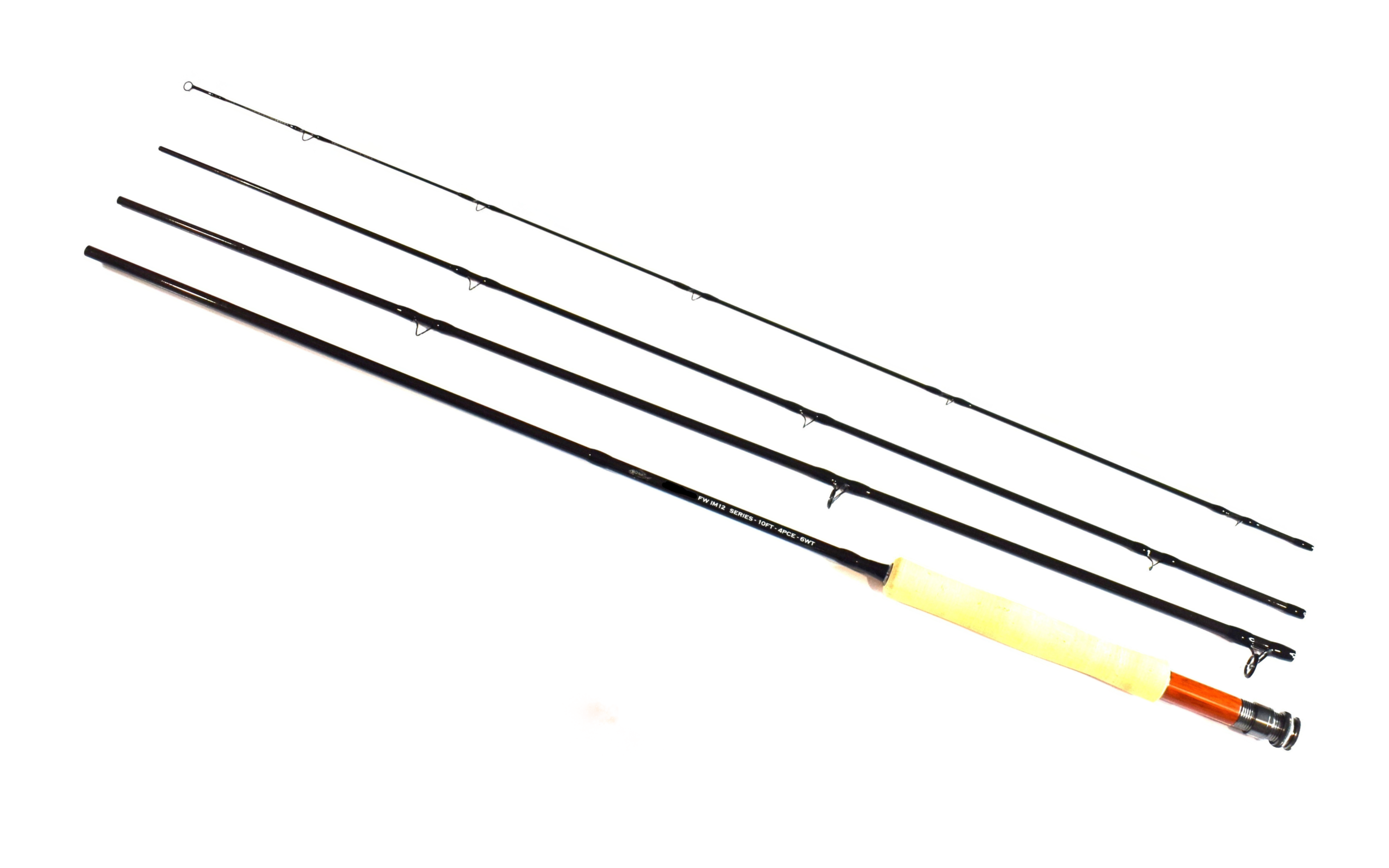 FW IM12 Series Fly Rod 10' - 4 PCE 6 Weight