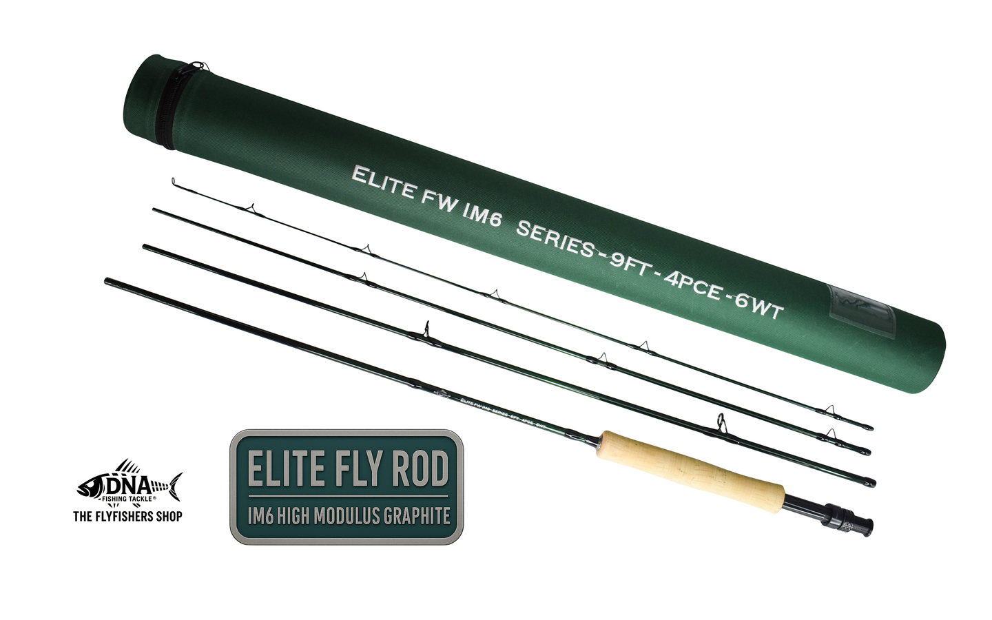 Elite IM6 FW Series Fly Rod - 9" - Line Weight 6