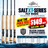 Salt XT-Series Fly Rod - 9" 4 pce - Line Weight 11