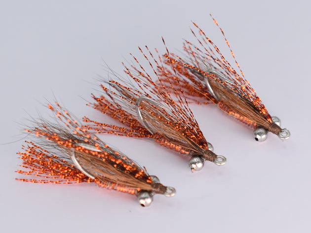Crazy Charlie Copper (3 Pack) Size 8 Gamakatsu SL11-3H Hook - DNA FISHING TACKLE