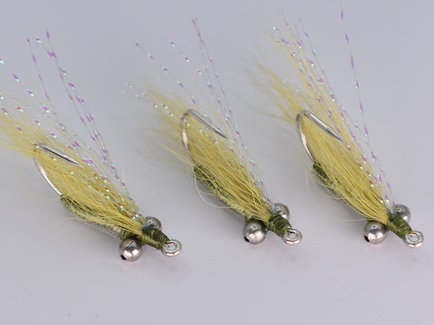 Crazy Charlie Olive (3 Pack) Size 8 Gamakatsu SL11-3H Hook - DNA FISHING TACKLE